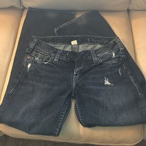 SILVER BOOTCUT JEANS