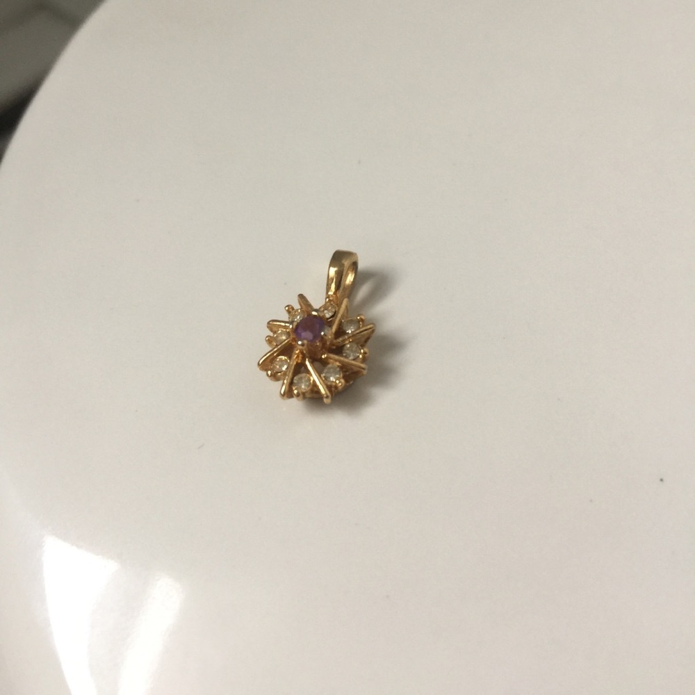 Starburst necklace pendant