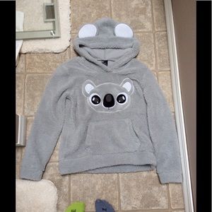 Fuzzy Koala Hoodie