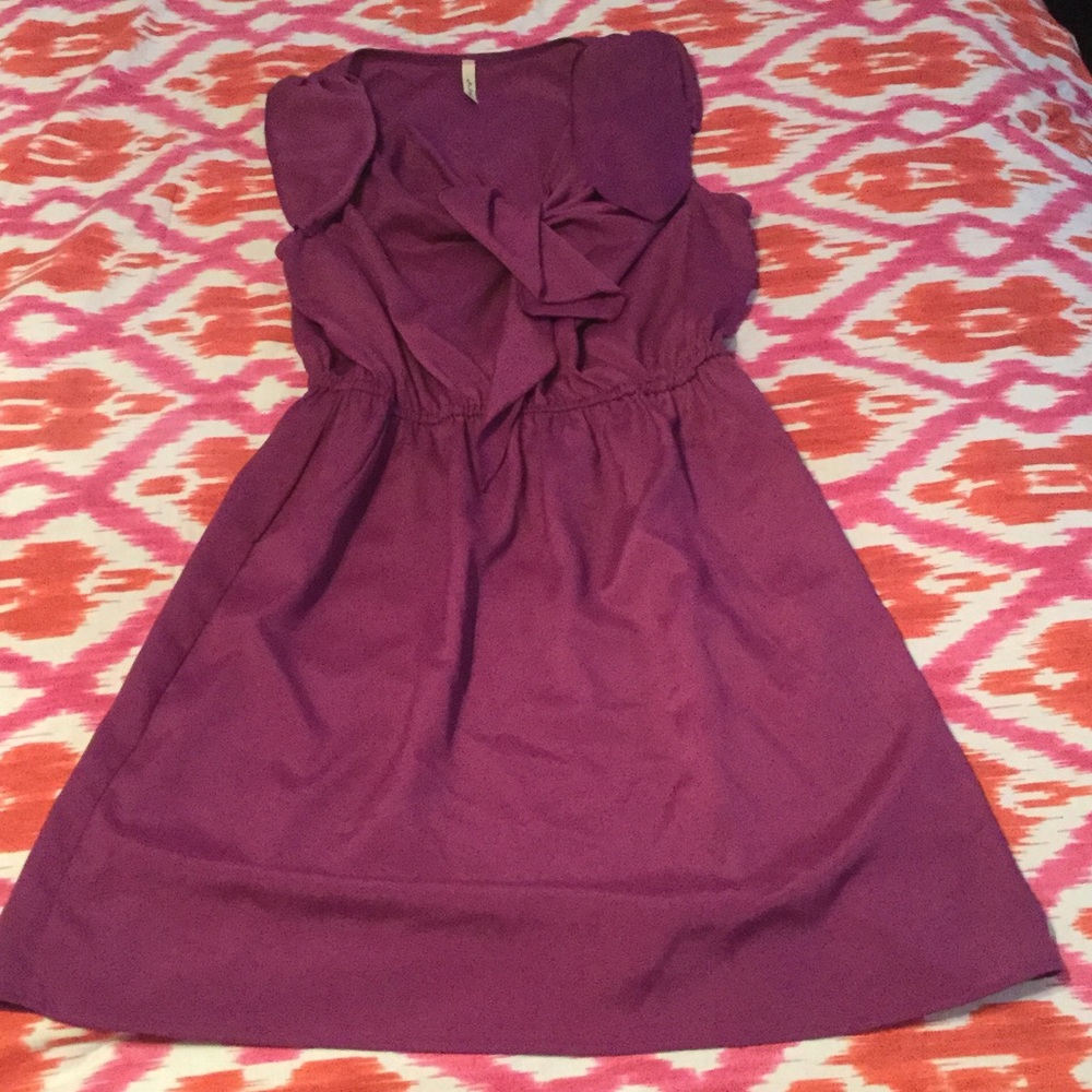 Purple dress