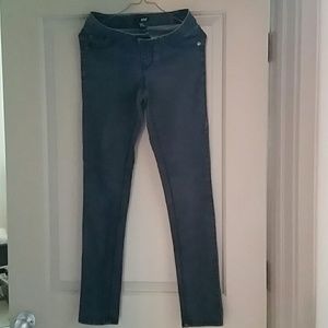 Women's black (charcoal) skinny jeans