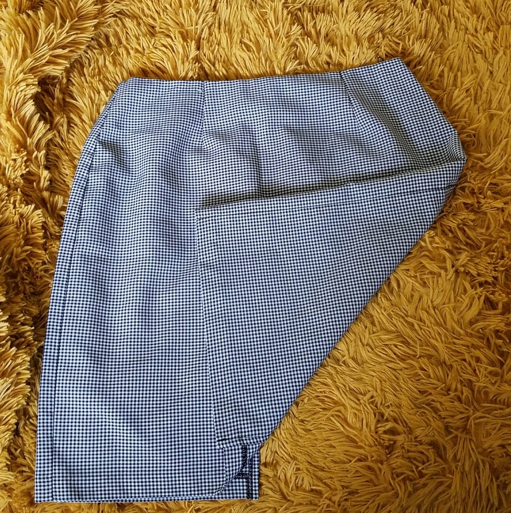 Connected Petite Gingham Skirt