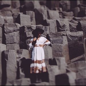 For Love and Lemons Eva Midi Dress