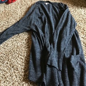 Navy cardigan