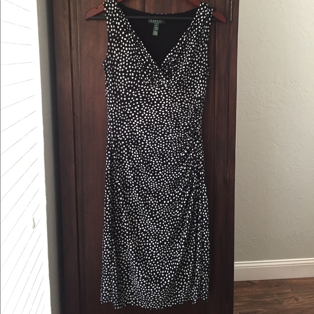 Lauren Ralph Lauren Polka Dot Dress