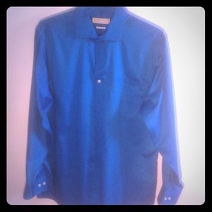 Men's Michael Kors dress shirt blue 16.5 34/35