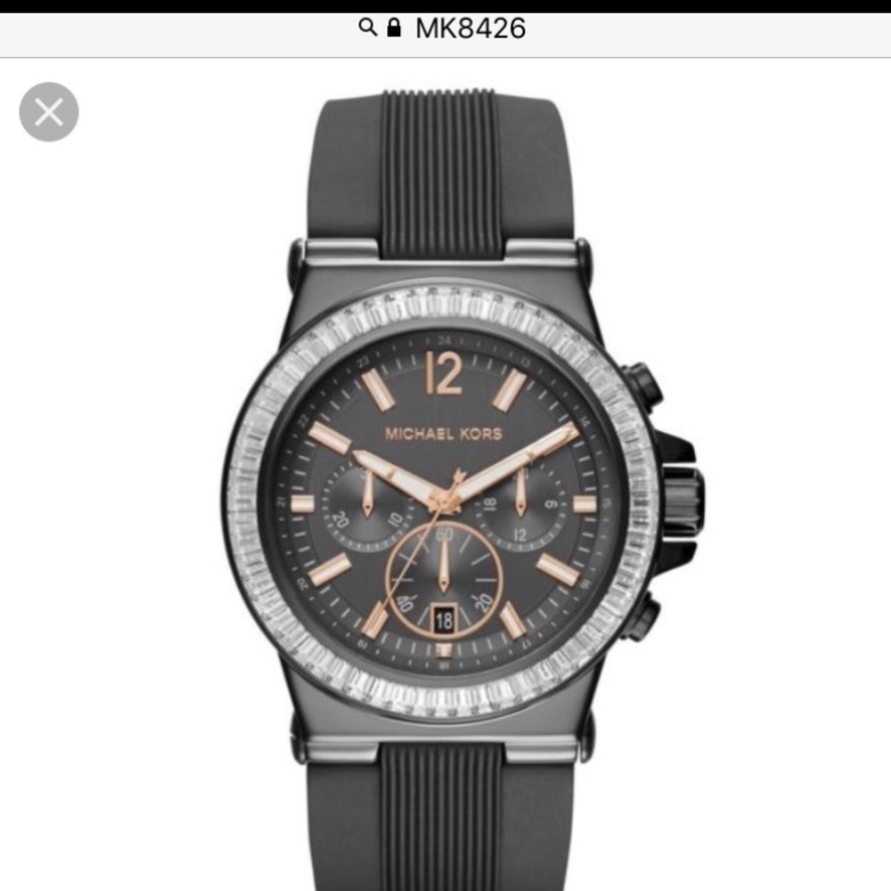 BNWT MICHAEL KORS Diamond Bezel watch