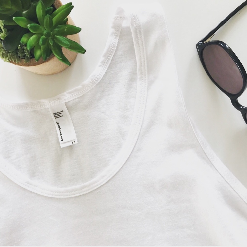 American Apparel Fine Jersey Tank