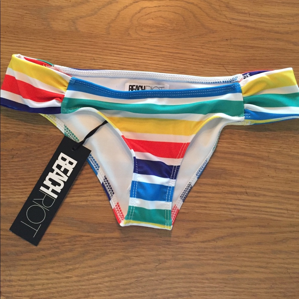 Rainbow bikini bottom