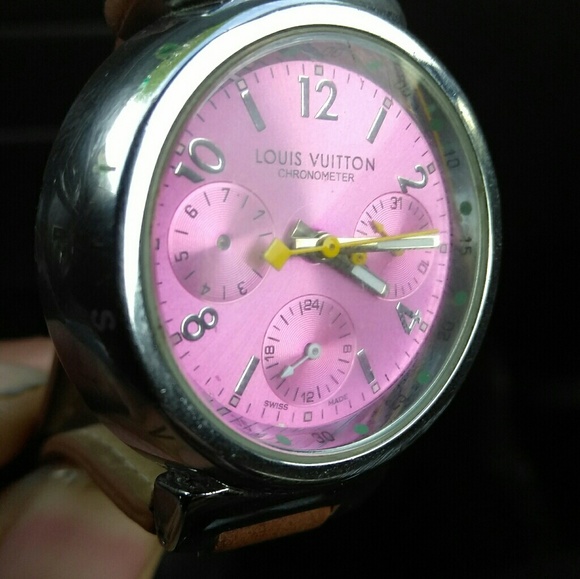 Carrera Chronometer timepiece, and Louie Vuitton C