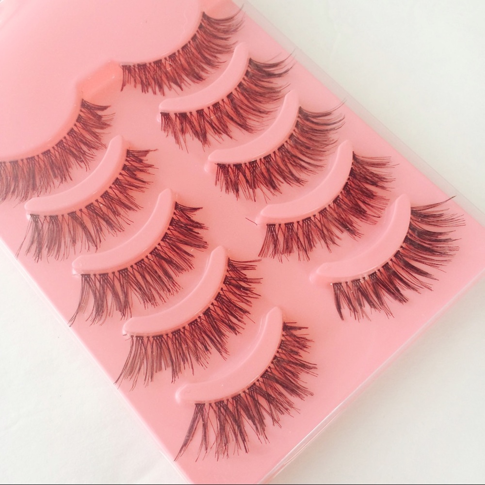 🆕🔴10 pcs/5 pair false eyelashes