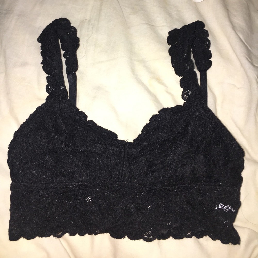 American Eagle Black push-up bralette