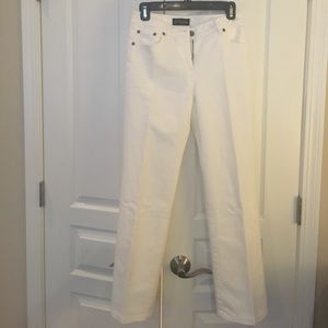 Brooks Brothers white jeans