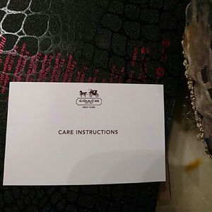 Brand new Coach purse.  The color is Coral