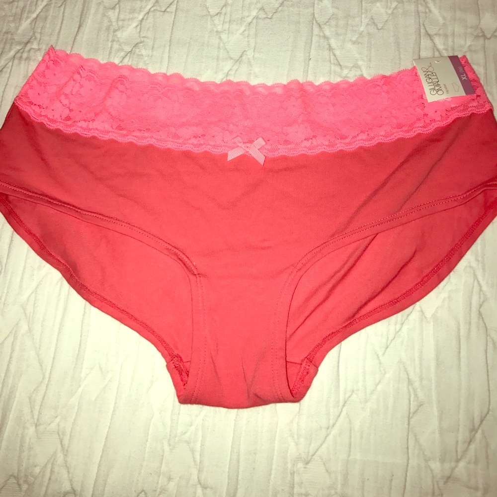Pretty pink lace