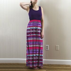 [ Faded Glory ] Purple maxi dress