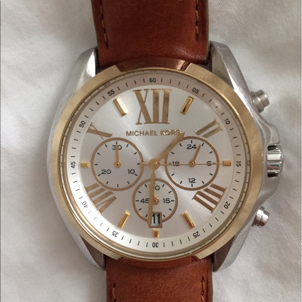 Michael Kors Leather Watch