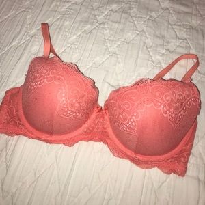 Pretty pink lace