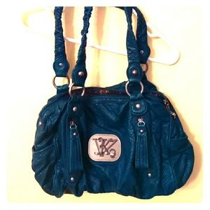 Teal purse
