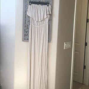 Heather Tan Maxi dress size S LUSH