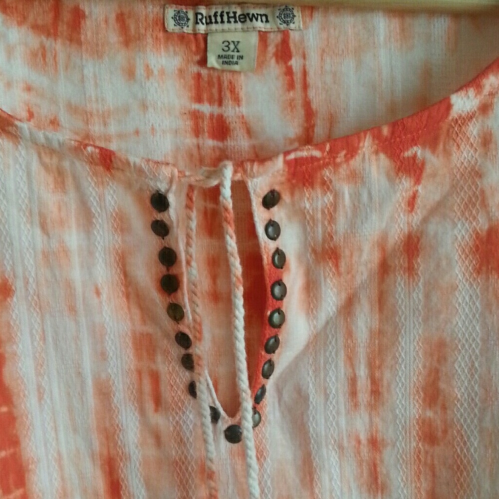 New RUFF HEWN PLUS VINTAGE BLOUSE org$69 - Picture 2 of 5