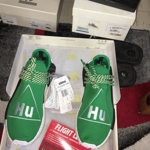 Adidas NMD HU Human Race Pharrell Williams Green
