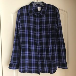 Gap Women's Fitted Boyfriend Button Down