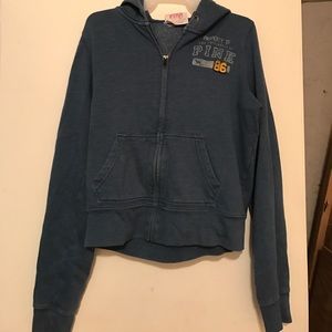 PINK - used blue VS jacket.