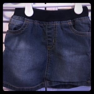 denim skirt by Crazy 8 12-18m