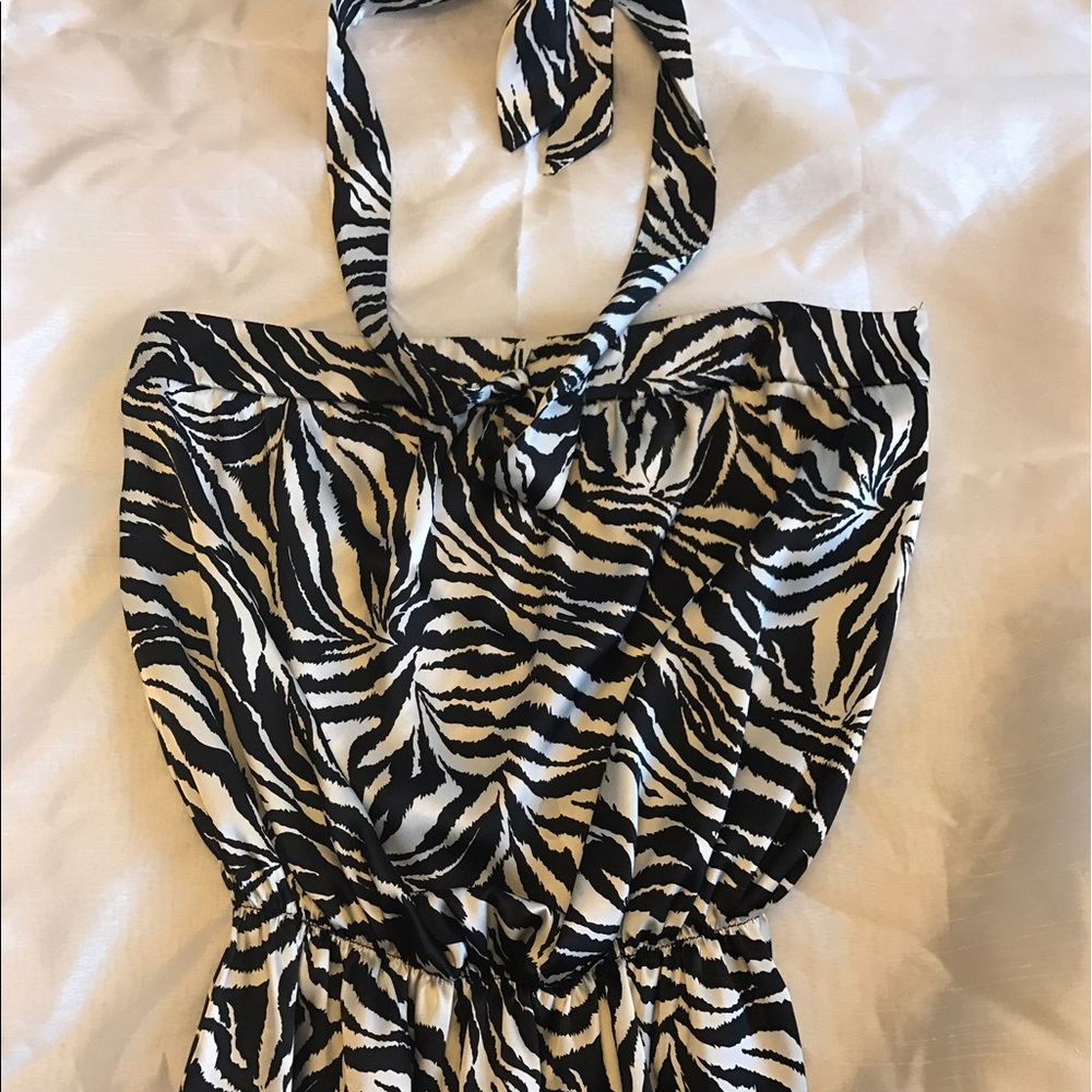 White House / Black Market zebra halter