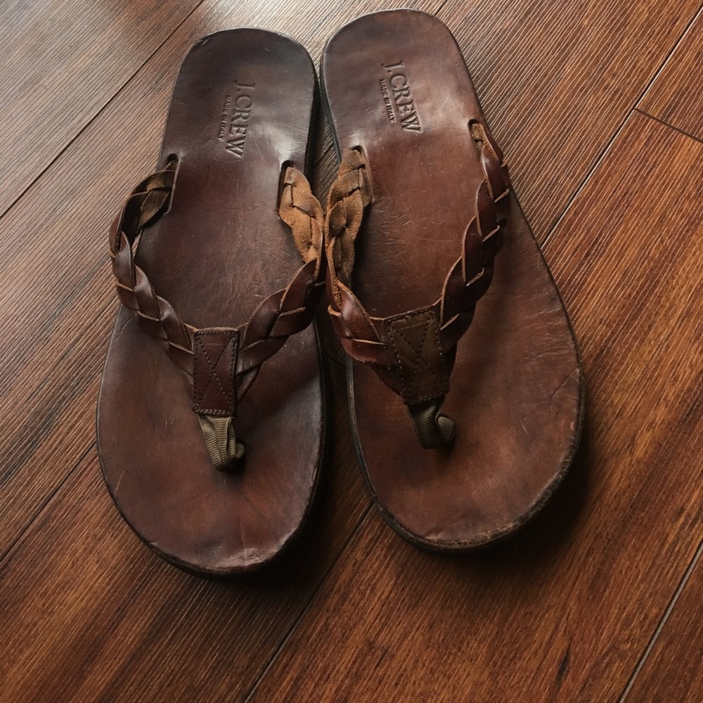 J Crew flip flops