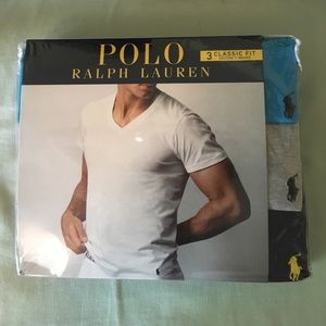 Polo Ralph Lauren 3 classic fit v necks
