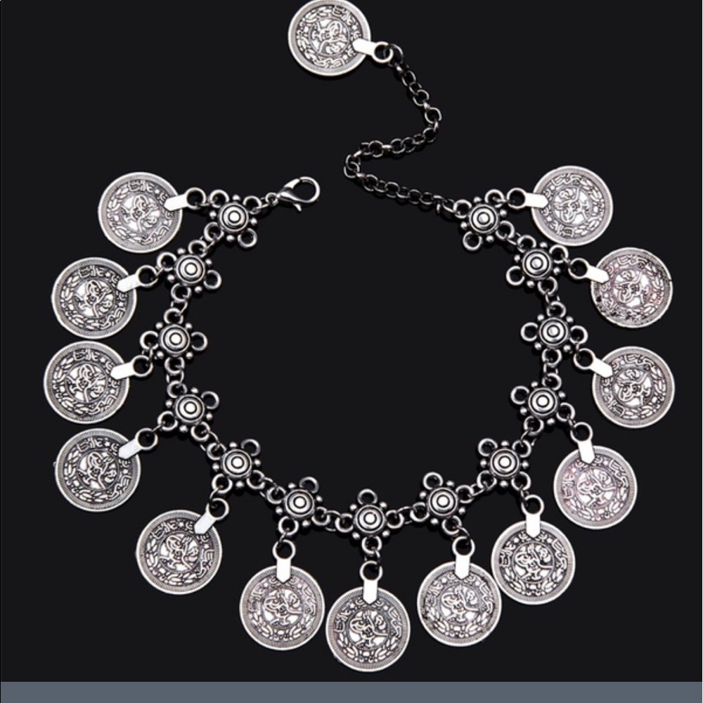 🆕 Gold coin anklet 🦋🦄 - Picture 2 of 4