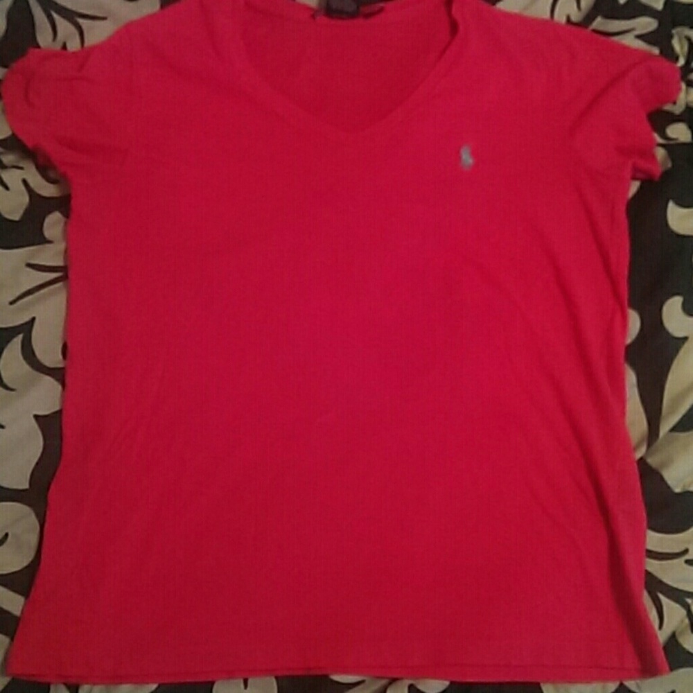 Ralph Lauren sport vneck shirt