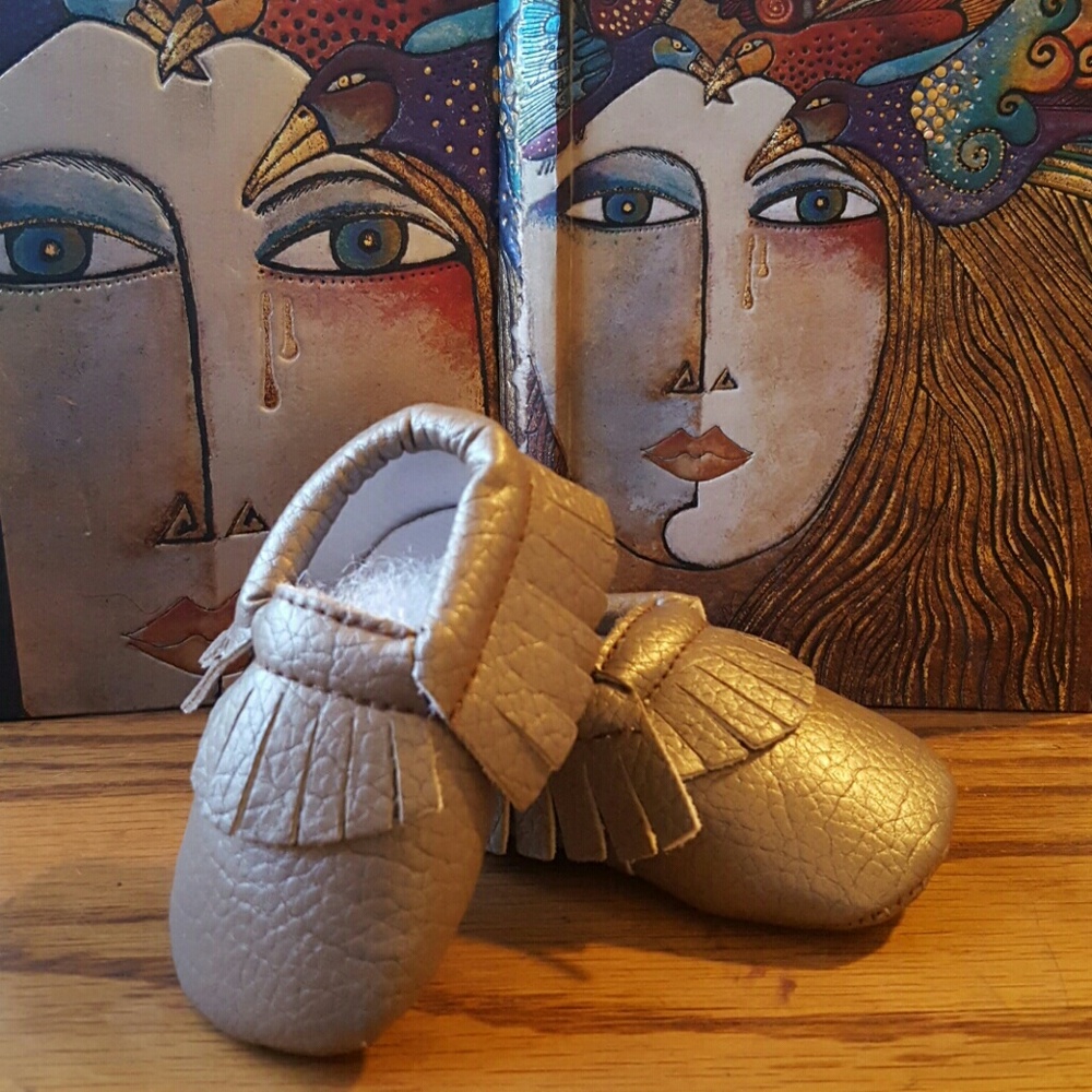Soft Sole Vegan Leather Moccasin Brown