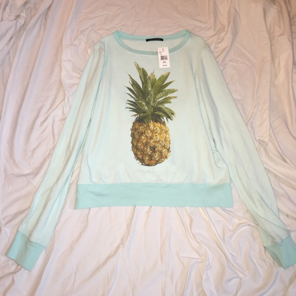 NWT! Wildfox graphic print jumper