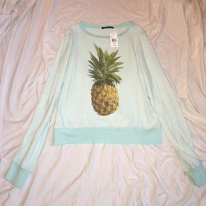 NWT! Wildfox graphic print jumper