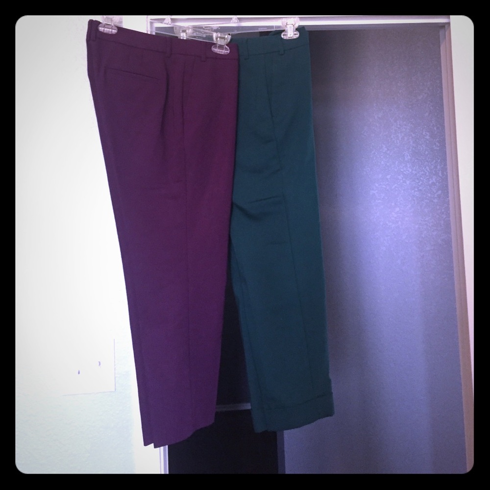 Two pairs of Express Ankle Pants