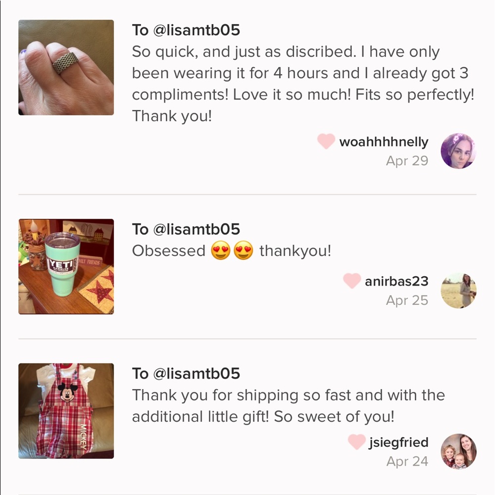 Love making people happy!