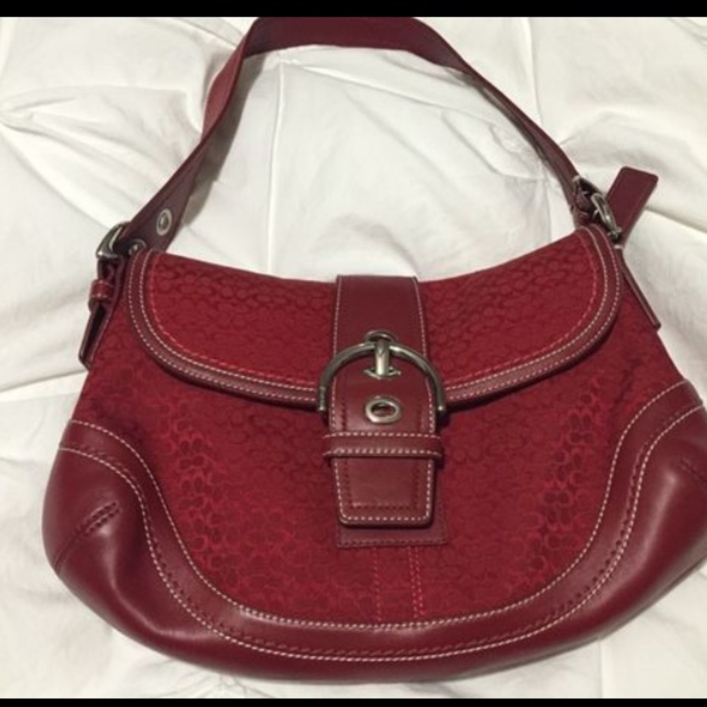 Authentic COACH Red purse