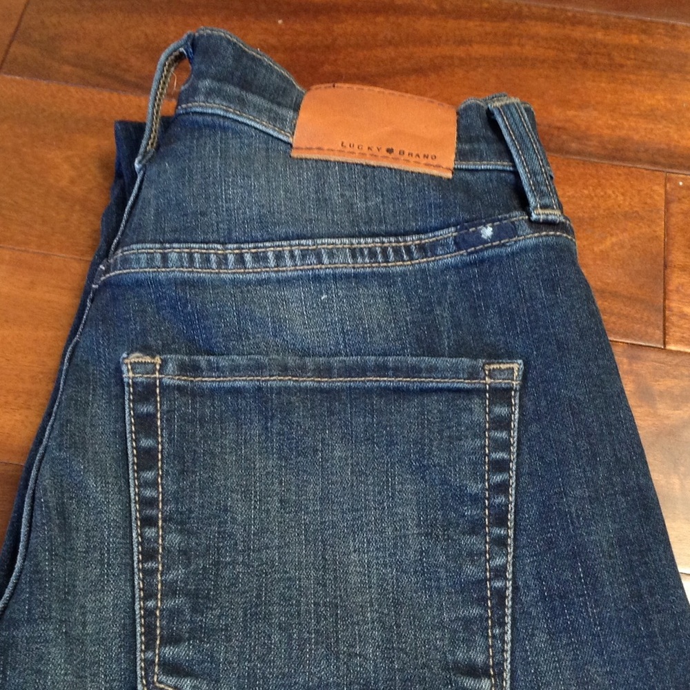 Lucky brand high rise skinny jeans