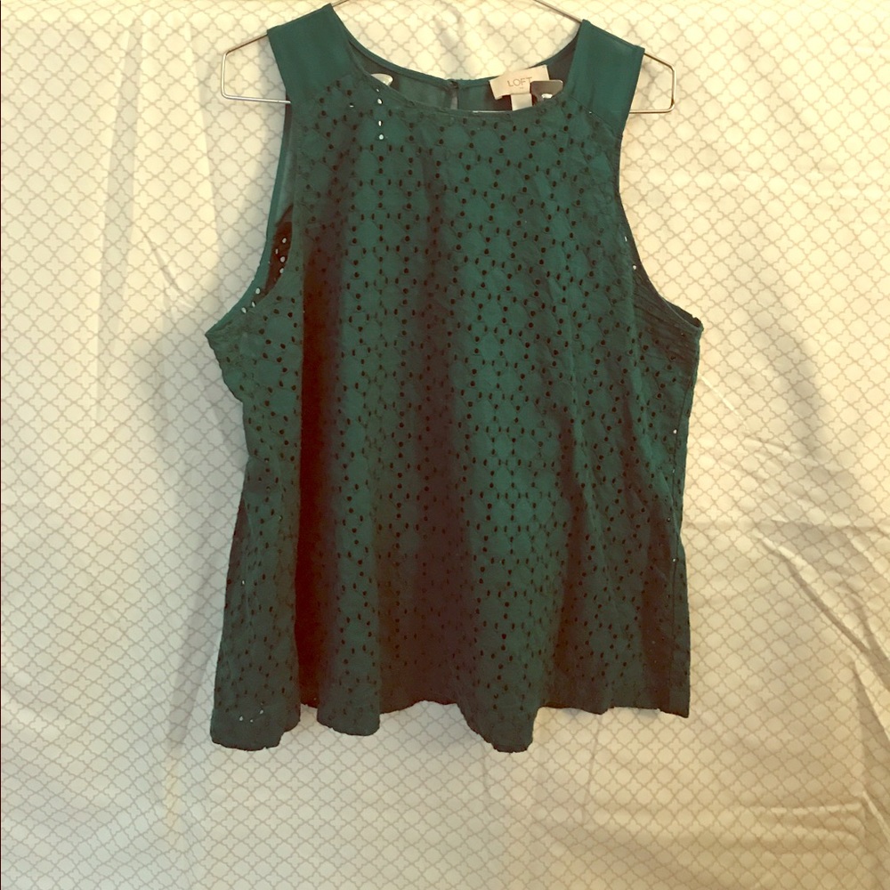 Emerald Green Woven Top