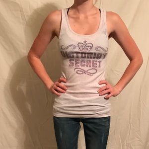 Victoria's Secret Rhinestone Tank Top