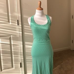 Nomad Polkadot fitted pajama dress