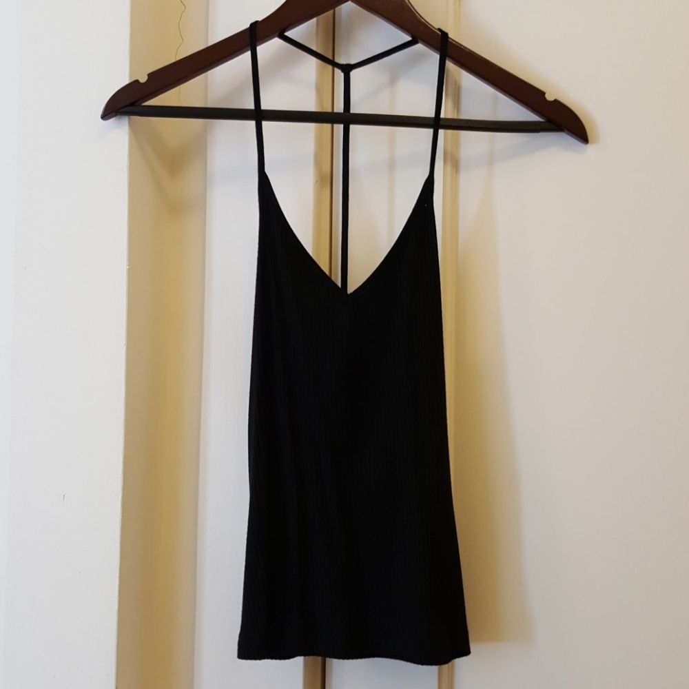Black T Strap Camisole from LF