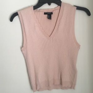 Cool toned pink vest