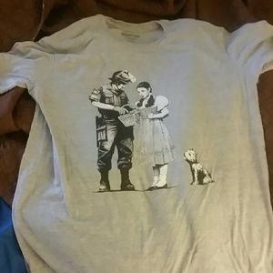 Banksy tshirt imported from London