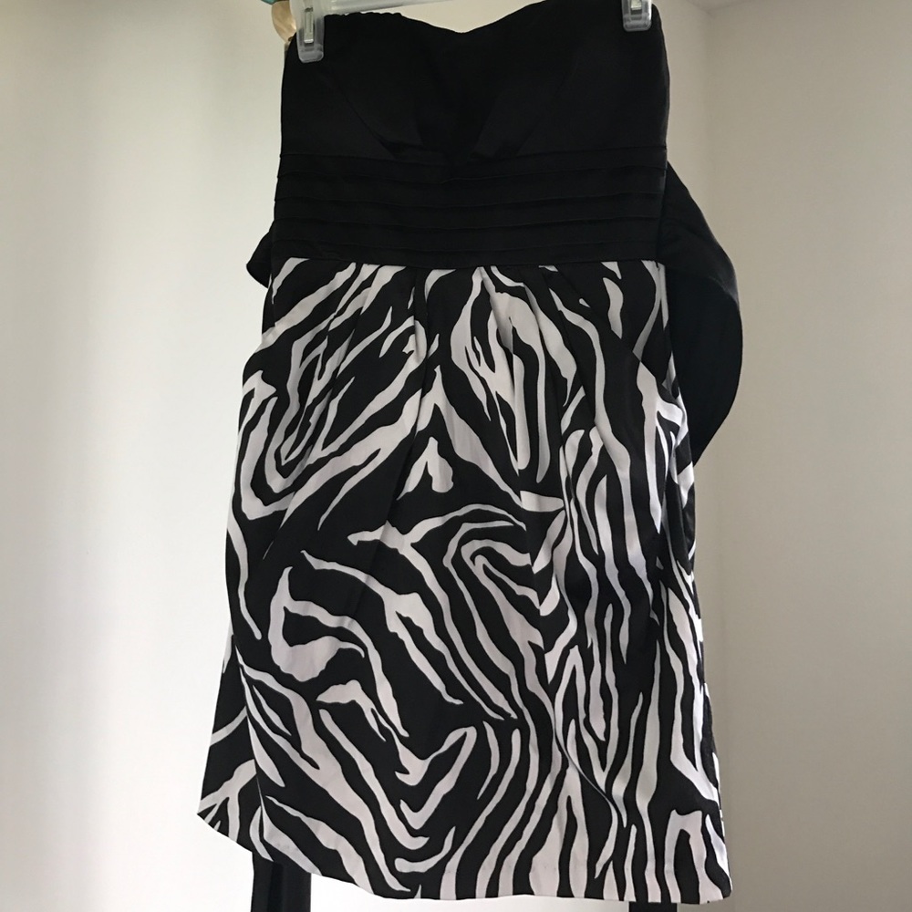 Black cocktail dress