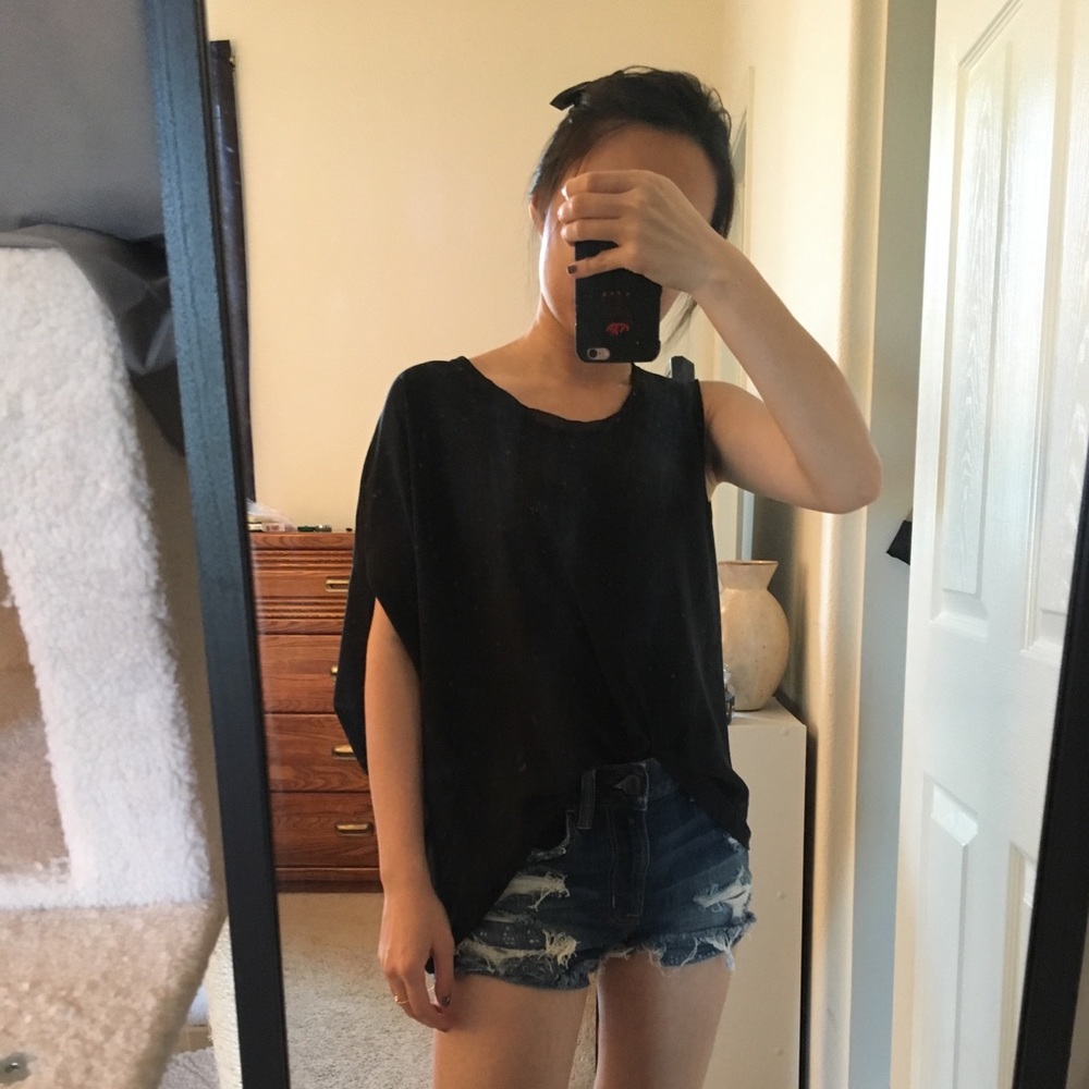 Helmut Lang black top, size P