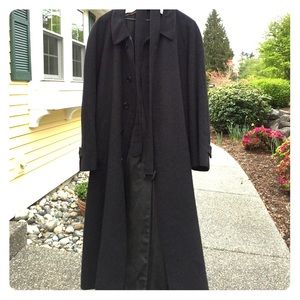 Hockey-Freeman Bespoke cashmere men's coat XL